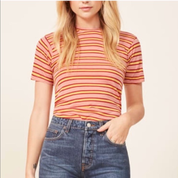 Reformation Tops - Reformation~ Joplin relaxed tee.